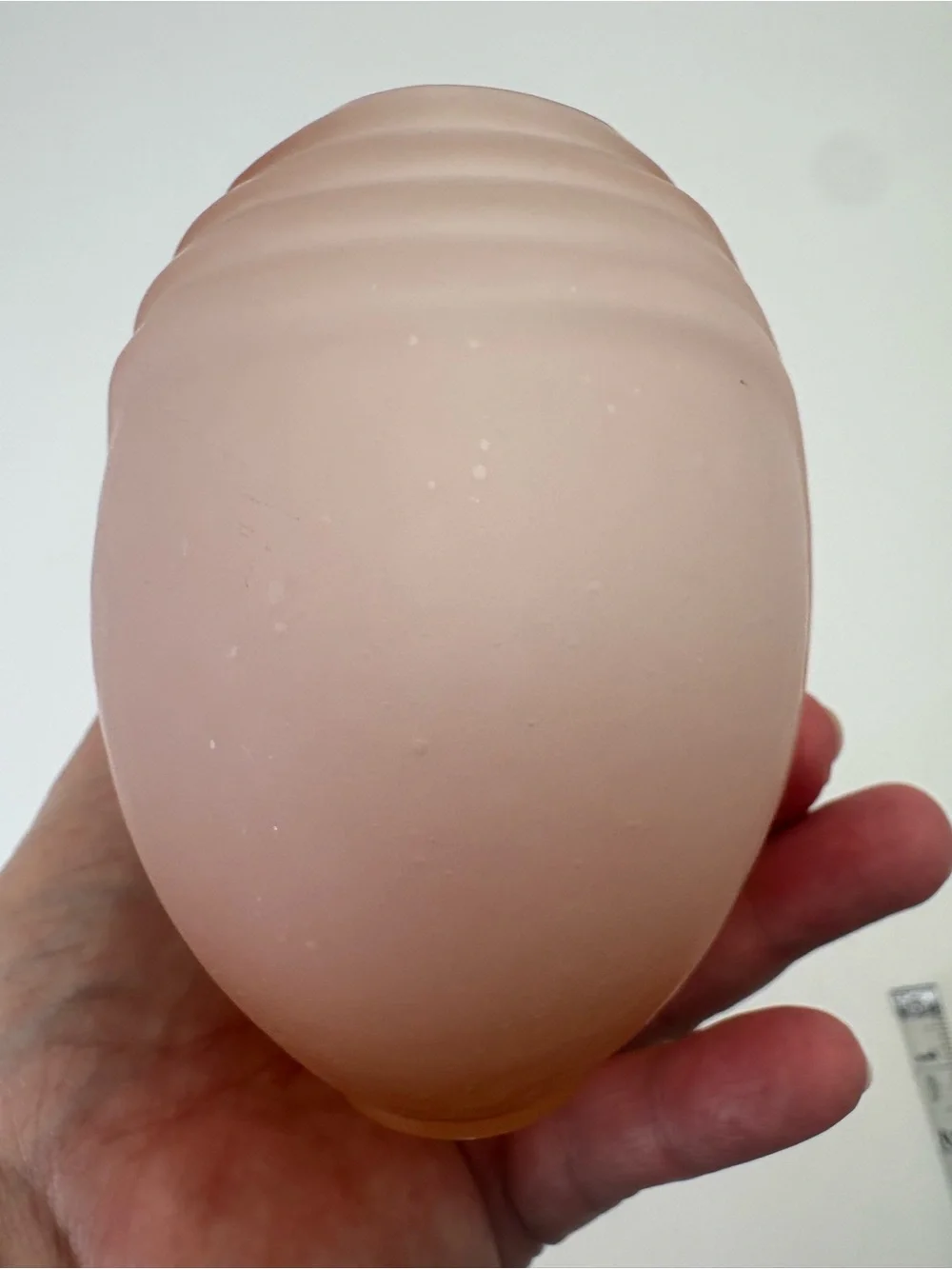 Vintage Satin Glass Pink Art Deco Glass Vase